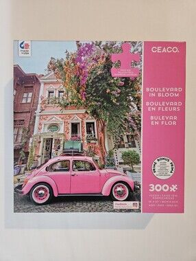 Boulevard In Bloom 300pc Puzzle | Cute Floral Street Scene
